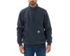 Carhartt Loose Fit Midweight Quarter-Zip Mock-Neck Sweatshirt - Navy